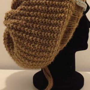 Bonnet laine de chameau - Point de Sable